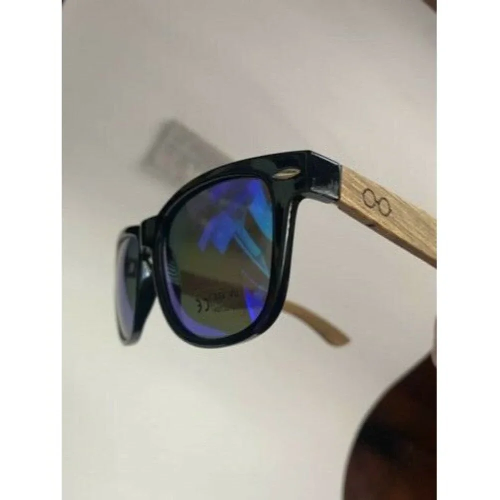 Maden Polarized Sunglasses Handmade Wooden Frame Exquisite Wooden Storage Case